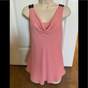 WHBM cowl neck top XS NWT